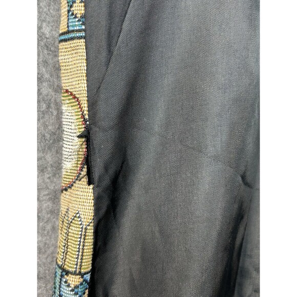 Vintage Bobbie Brooks Tapestry Vest Fruit Peach Grapes Pear Cherries Women’s L - Picture 6 of 10